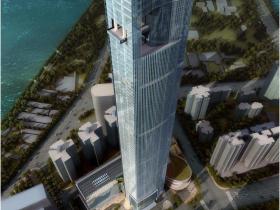 厦门国际中心：福建第一高楼、海西第一高楼