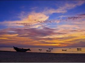 看日落,感受心灵的震撼