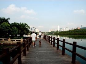 厦门筼筜湖,清晨的美景