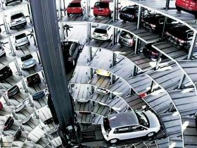 厦门智能停车楼·自动将车辆传输到空位