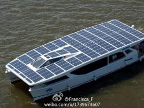 筼筜湖变身游艇乐园:可在太阳能游船上开party