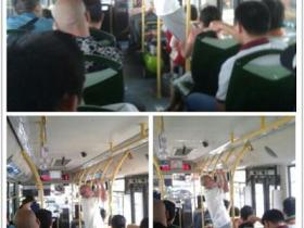 厦门“公交运动爷”惊现859路公交