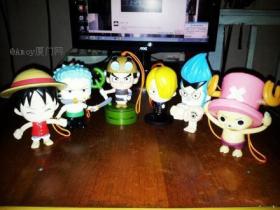 真的来了,厦门麦当劳海贼王公仔玩具