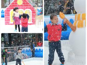 【厦门圣诞节】海沧大摩阿罗海城市广场"下雪"啦