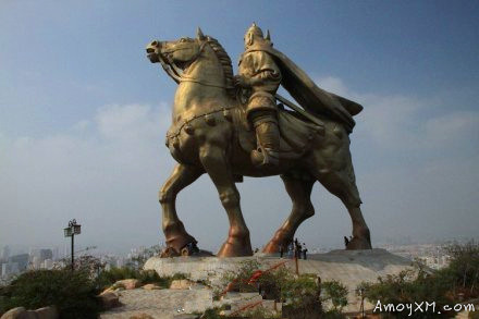 马到成功：泉州郑成功骑马雕像
