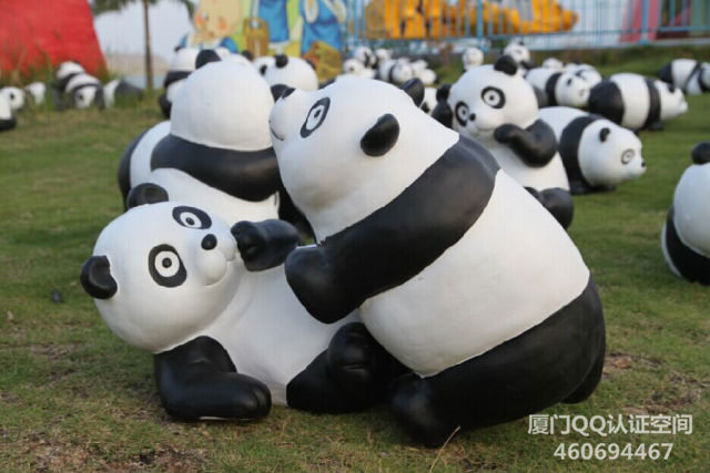 熊猫来啦！海西最大熊猫展落户厦门观音山