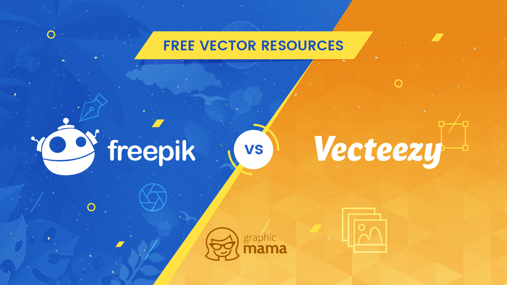 Freepik vs Vecteezy：无版权可商用矢量图素材选择哪一个？